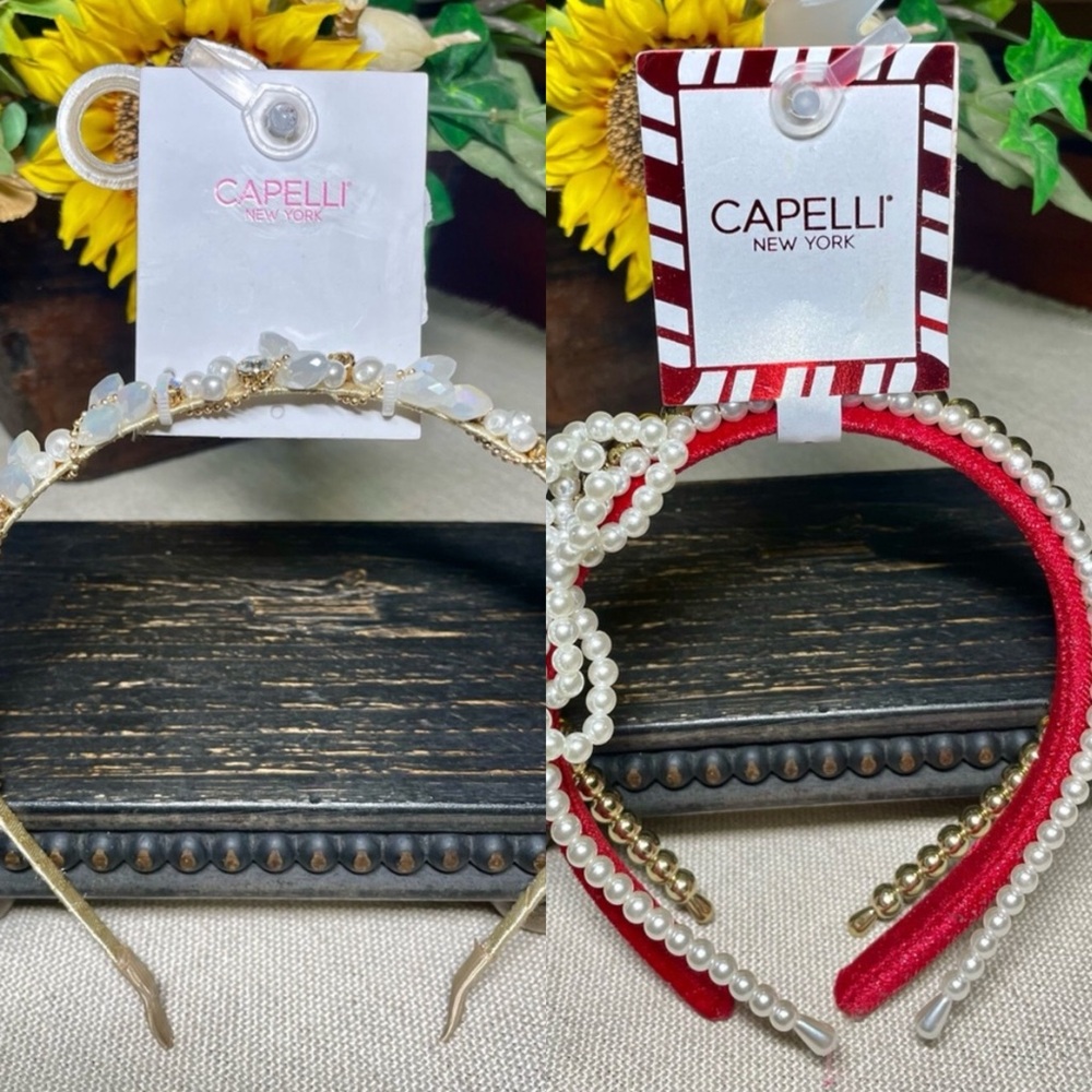 CAPELLI NEW YORK Set of 4 HEADBANDS
